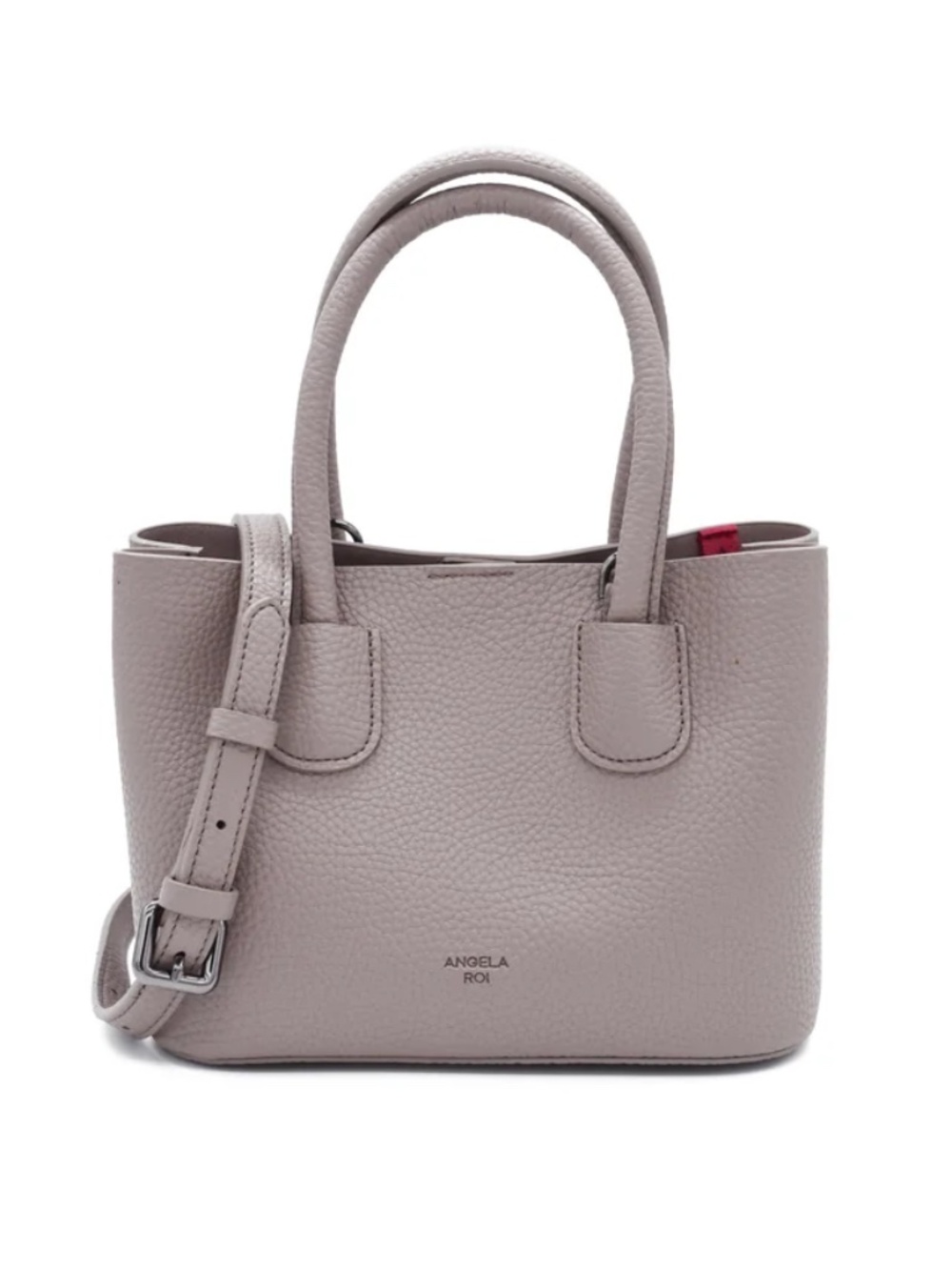Angel Roi | Cher Micro Signet - Light Mud Gray